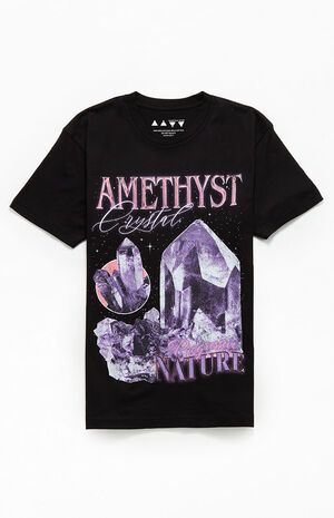 Amethyst Crystal T-Shirt image number 1