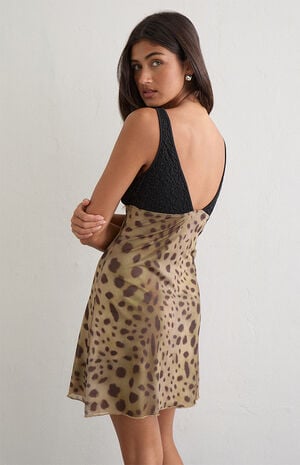 Aemma Leopard Mini Dress image number 2