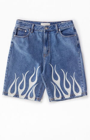 Inferno Denim Baggy Shorts