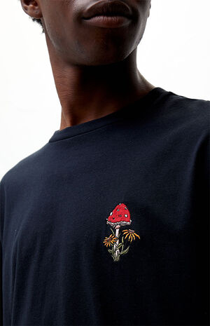 Embroidered Mushroom T-Shirt image number 2
