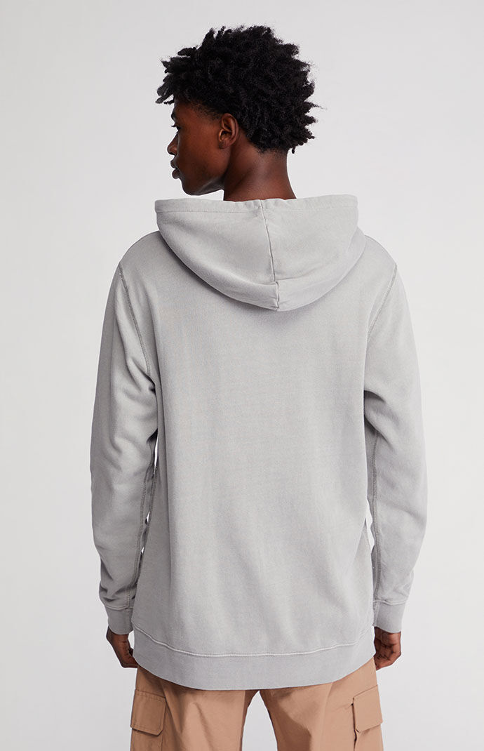 PacSun Gray Vintage Washed Hoodie PacSun