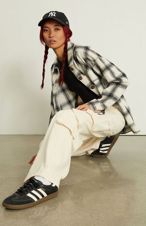 Vanilla Baggy Cargo Pants image number 1