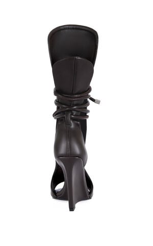 Women's Douma Chocolate Wrap Around Wedge Sandals image number 3