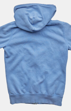 2000s Light Blue Nike Full Zip Hoodie image number 2