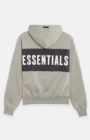 Seal Paneled Cropped Relaxed Hoodie image number 2