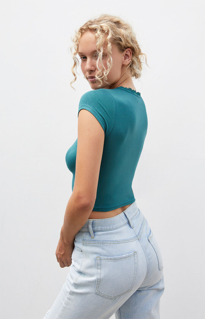 Barcelona Cropped T-Shirt