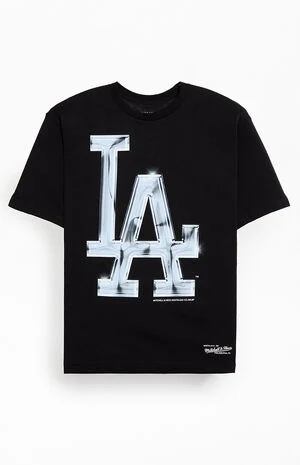 Dodgers Liquid Chrome T-Shirt image number 1