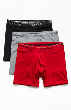 3 Pack Micro Stretch Boxer Briefs image number 1