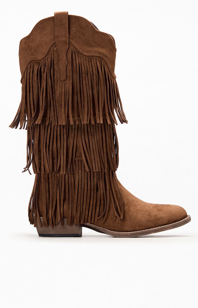 Matisse Women's Saloon Fringe Boots