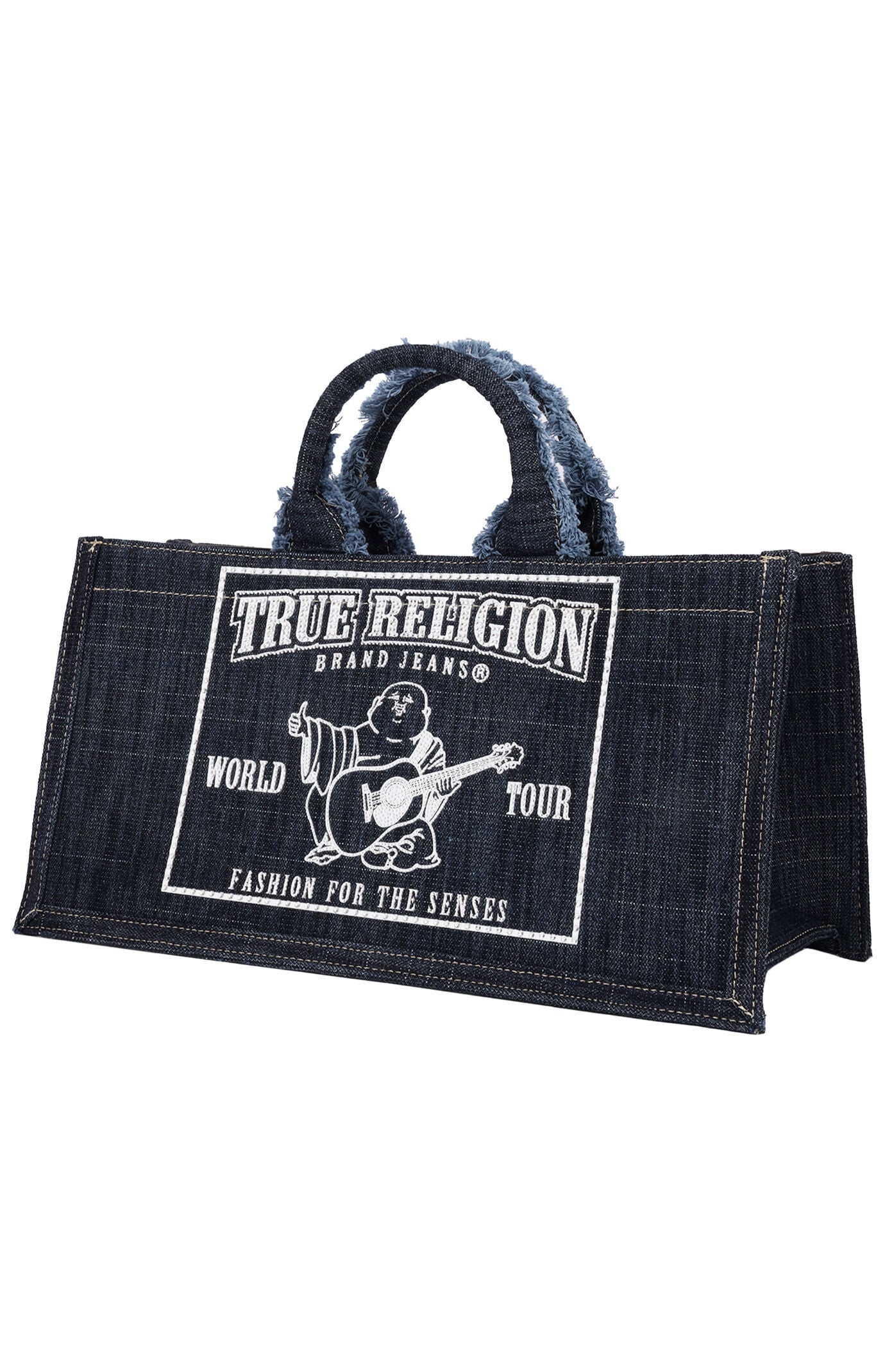 True Religion Bling Buddha East West Jean Tote Bag