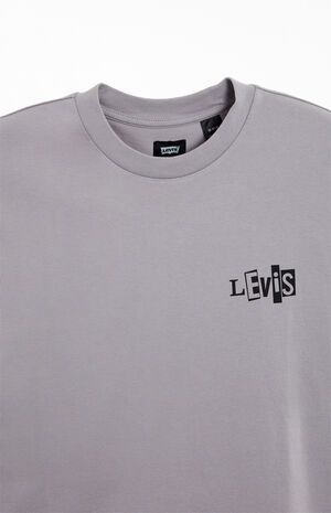 Gray Skate Graphic Boxy T-Shirt image number 2
