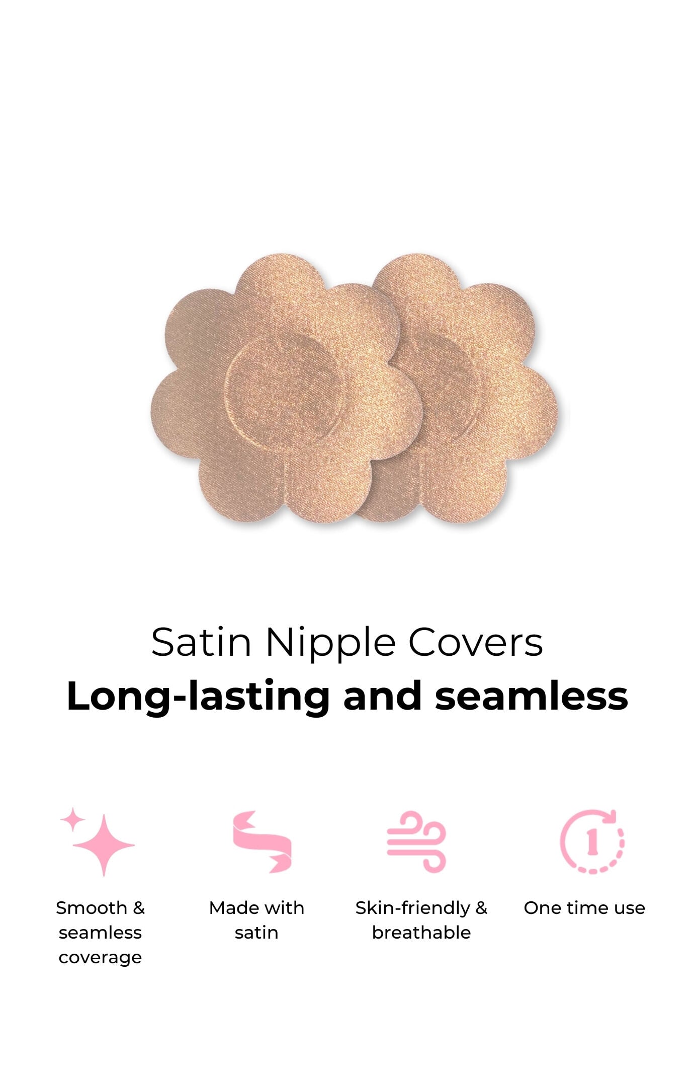 BOOMBA Satin Nipple Covers