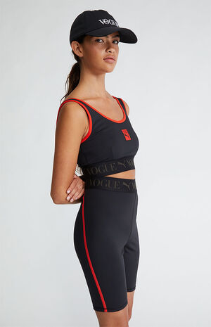 x Vogue Black Sports Bra image number 2