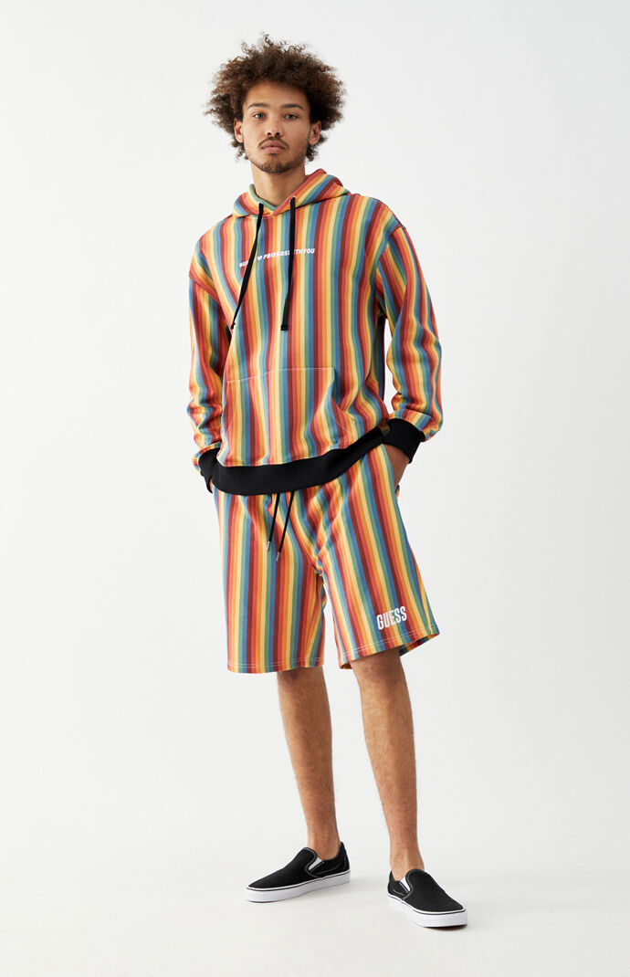 x FriendsWithYou Striped Shorts