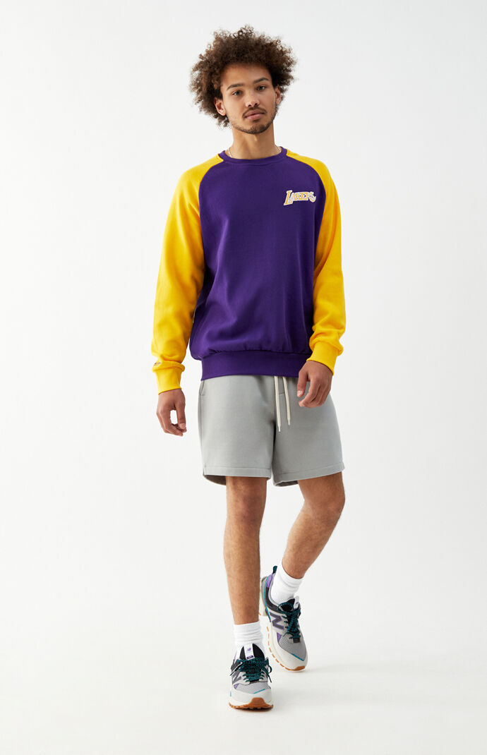 lakers crew sweatshirt