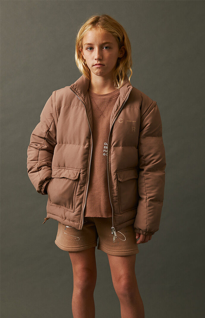 Kids Eco Hybrid Puffer Jacket | PacSun