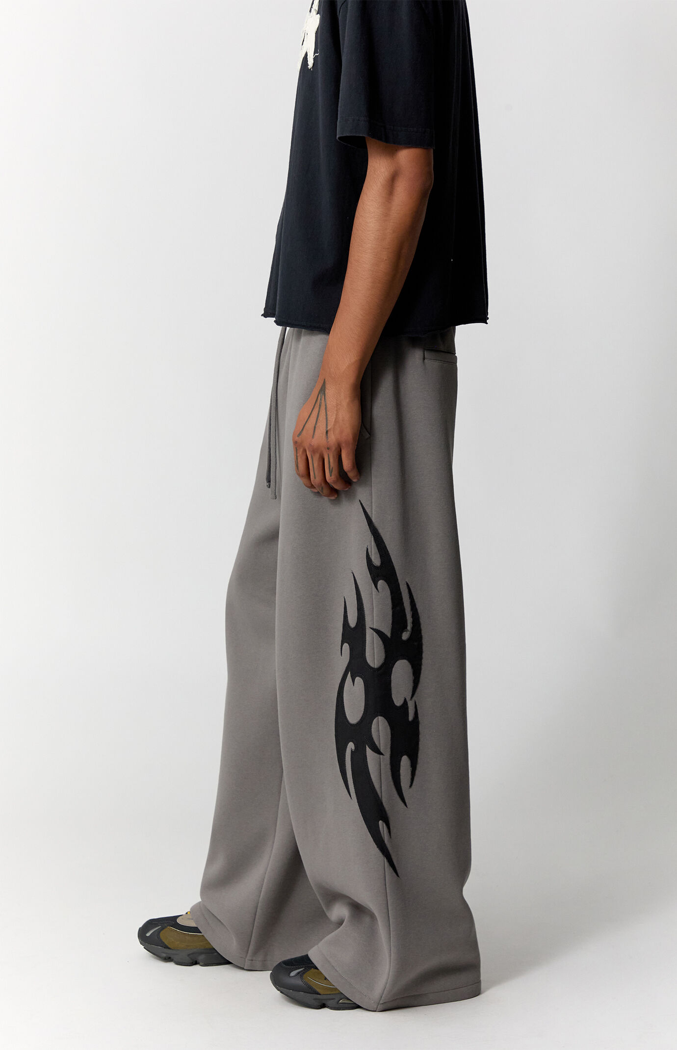 Pacsun Fleece Ultra Baggy Cyber Sweatpants