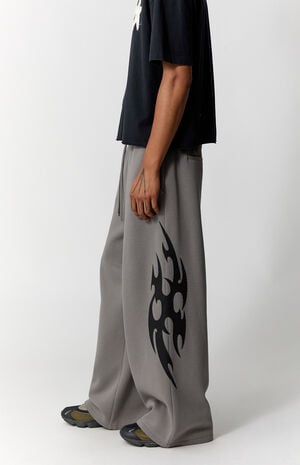 Fleece Ultra Baggy Cyber Sweatpants image number 3