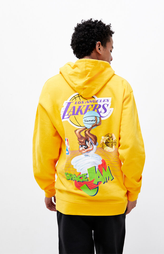 lakers yellow hoodie