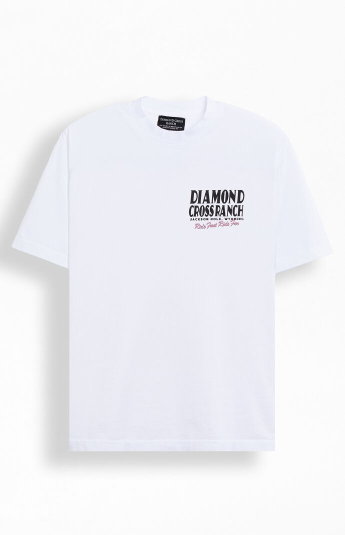 ★★ ★★ Here White Diamond Graphic Boyfriend T- Amazon.com: Diamond White Tshirt White Graphic Tee Men Cool
