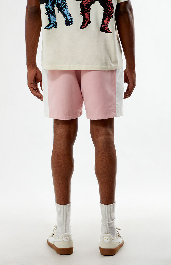 Civil Rose Duality Suede Shorts