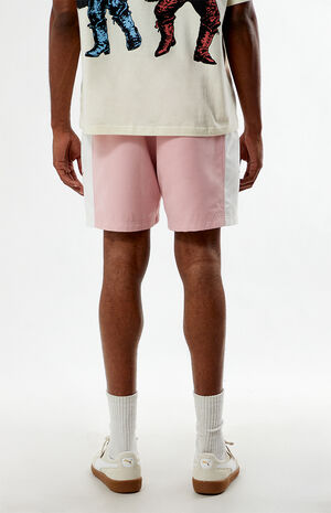 Rose Duality Suede Shorts image number 4