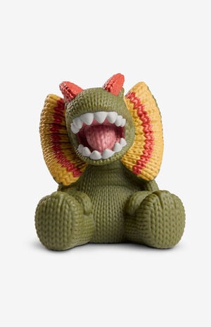 Jurassic World Dilophosaurus 127 Knit Series Vinyl Figure image number 1