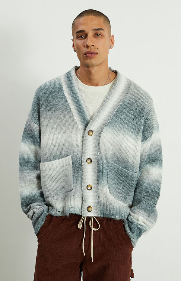 PacSun Ombre Striped Cardigan PacSun