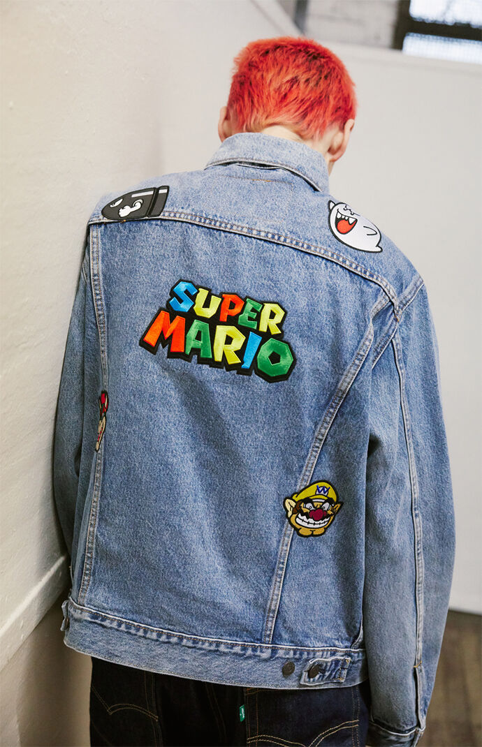 Levi's x Super Mario Bros Mario Denim Jacket | PacSun