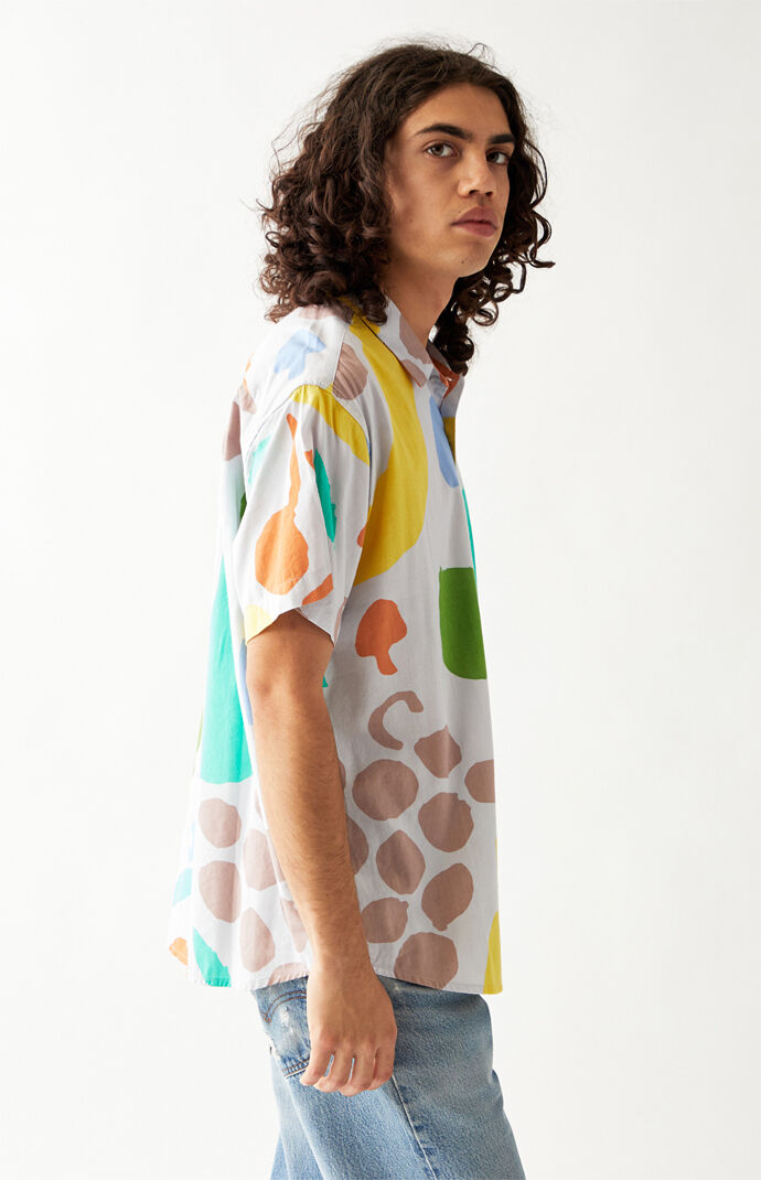 Fruit Stand Woven Camp Shirt