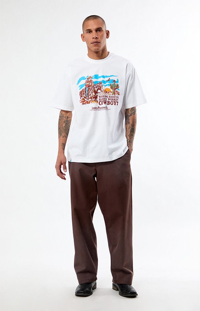 SENDERO Working Hard Cowboy T-Shirt
