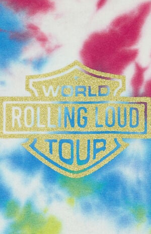 Loud Tie Dye Heavyweight T-Shirt image number 3