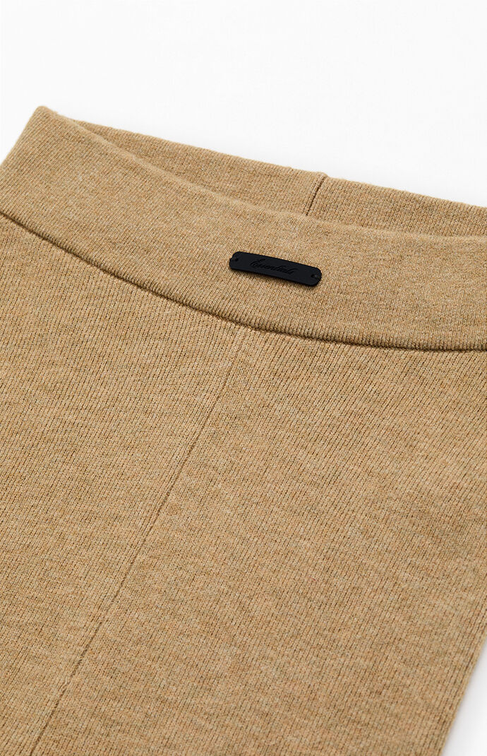 Fear of God ESSENTIALS Women’s Dune Ribbed Knit Biker Shorts