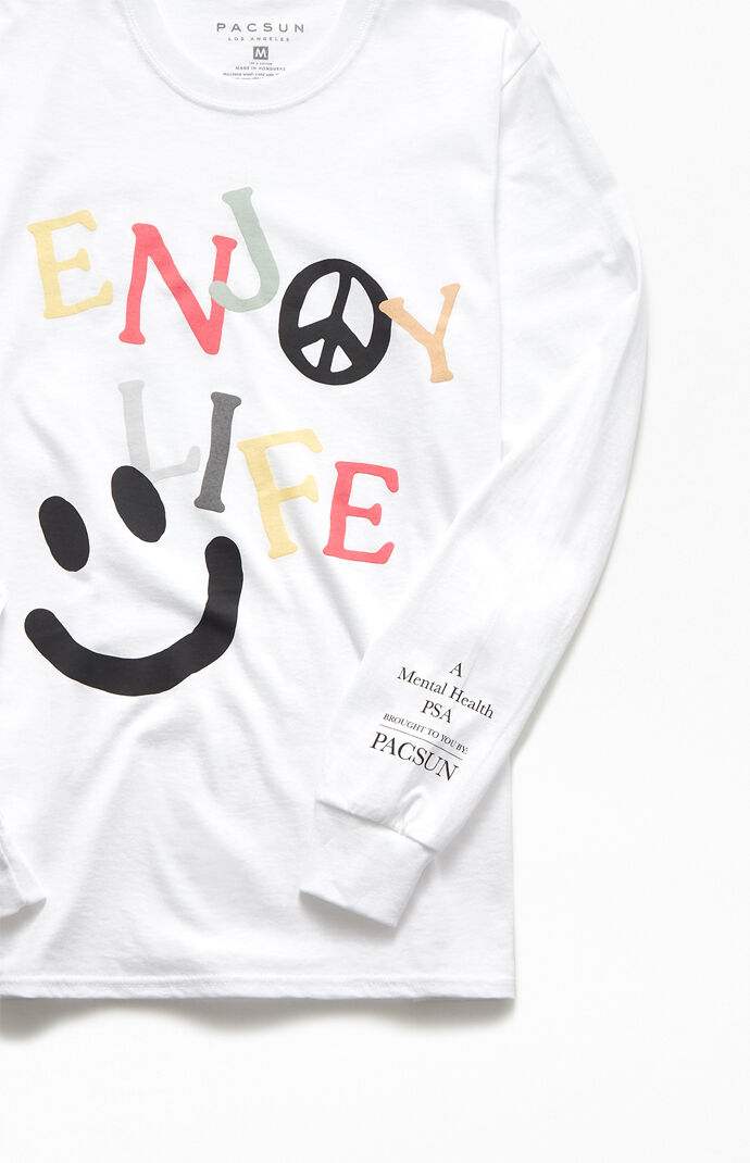 Enjoy Life Long Sleeve T-Shirt