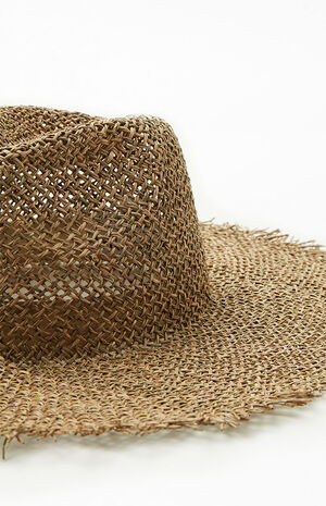 lack of color Sunny Dip Fray Fedora Hat | Pacsun display picture 1
