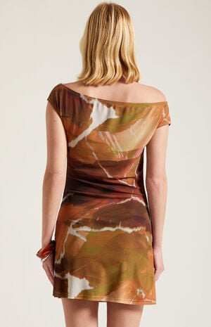 Sophia Printed Mini Dress image number 4