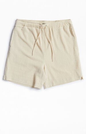 Pointelle Textured Shorts