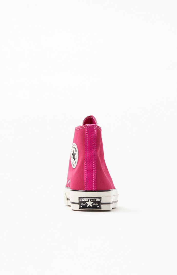 Pink Chuck 70 Suede-Hi Shoes