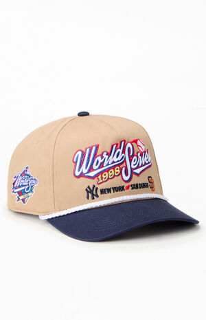 1998 World Series Yankees vs Padres Snapback Hat image number 1