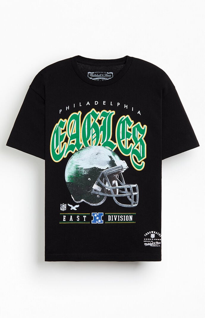 Mitchell & Ness Philadelphia Eagles Helmet T-Shirt