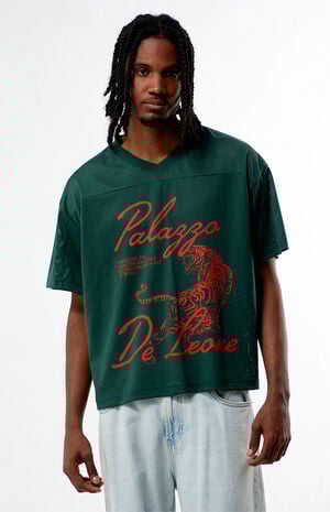 Palazzo Mesh Jersey T-Shirt
