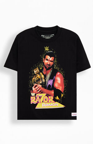 WM Legends Wrestlemania Razor Ramon Oversized T-Shirt image number 1