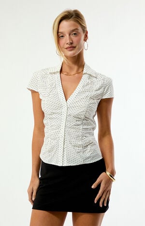 Sabrina Button Up Polo Shirt image number 2
