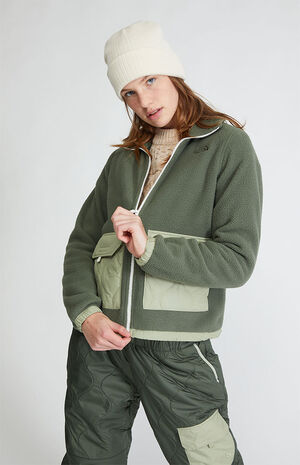 Eco Olive Royal Arch Full Zip Jacket image number 1