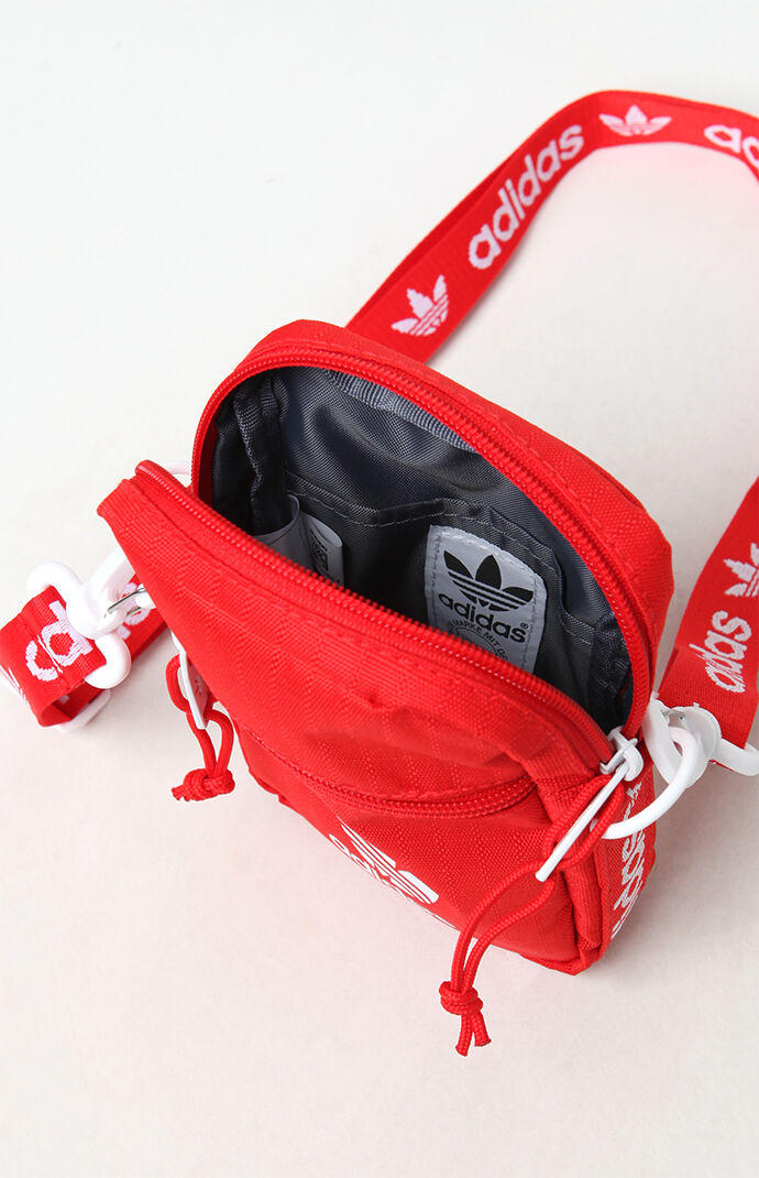 red adidas festival bag