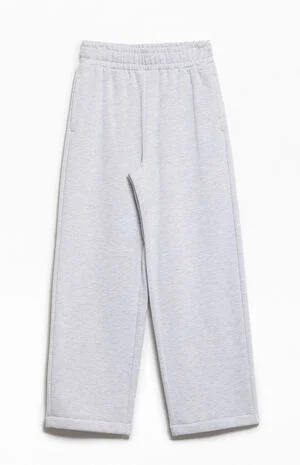 Heather Grey Ultra Baggy Sweatpants image number 2