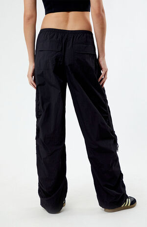 Ruched Low Rise Pull-On Pants image number 4