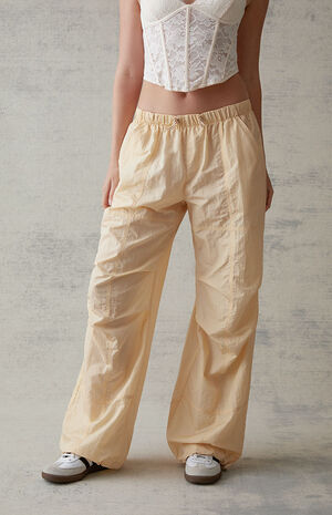 Crinkle Bungee Pull-On Pants image number 2