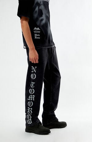 x Civil Active Iron Skull Straight Leg Sweatpants image number 3