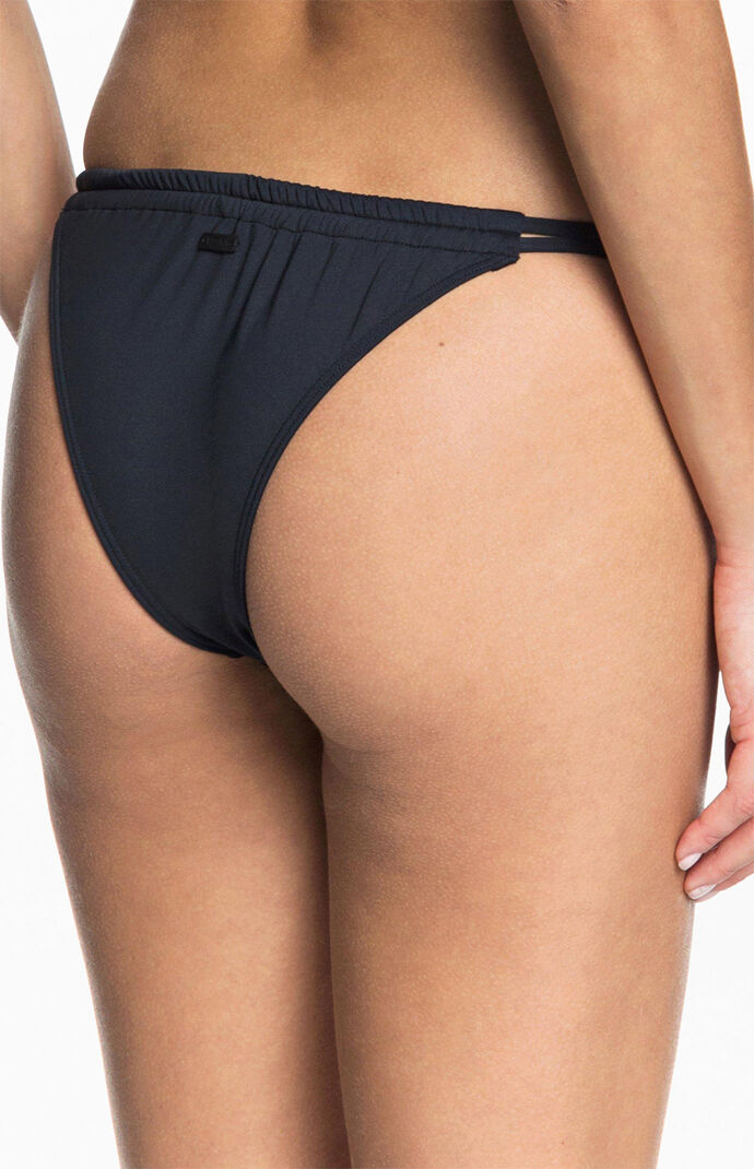 Black Beach Classics Mini Bikini Bottoms